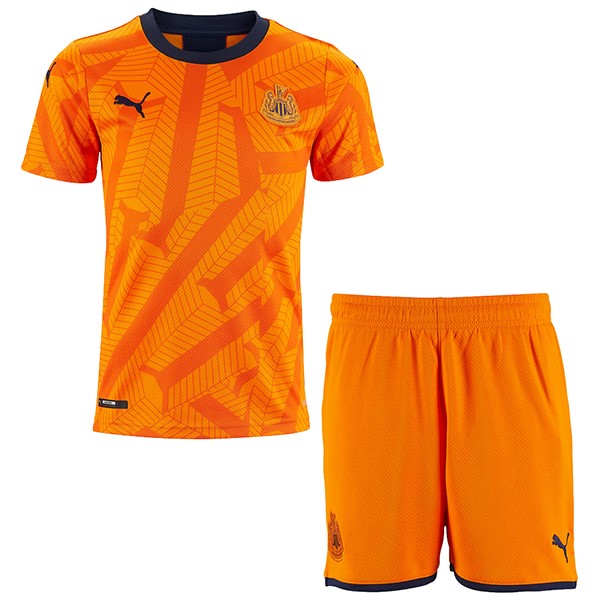 Camiseta Newcastle United 3ª Kit Niño 2019 2020 Naranja